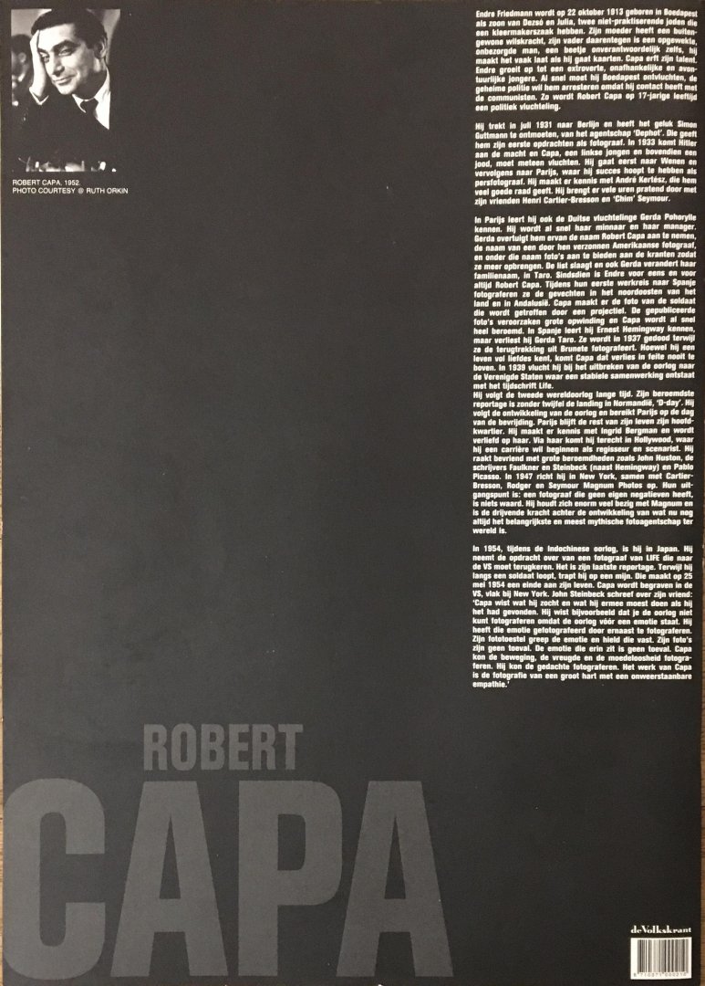 Roberto Koch (red.) - Grote Fotografen. Robert Capa