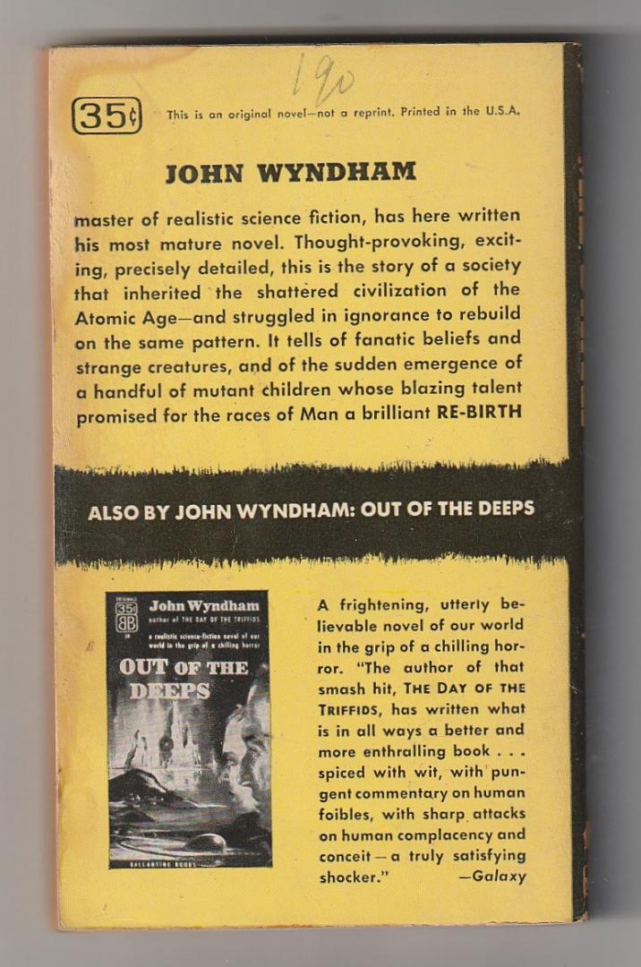 Wyndham, John - Re-Birth