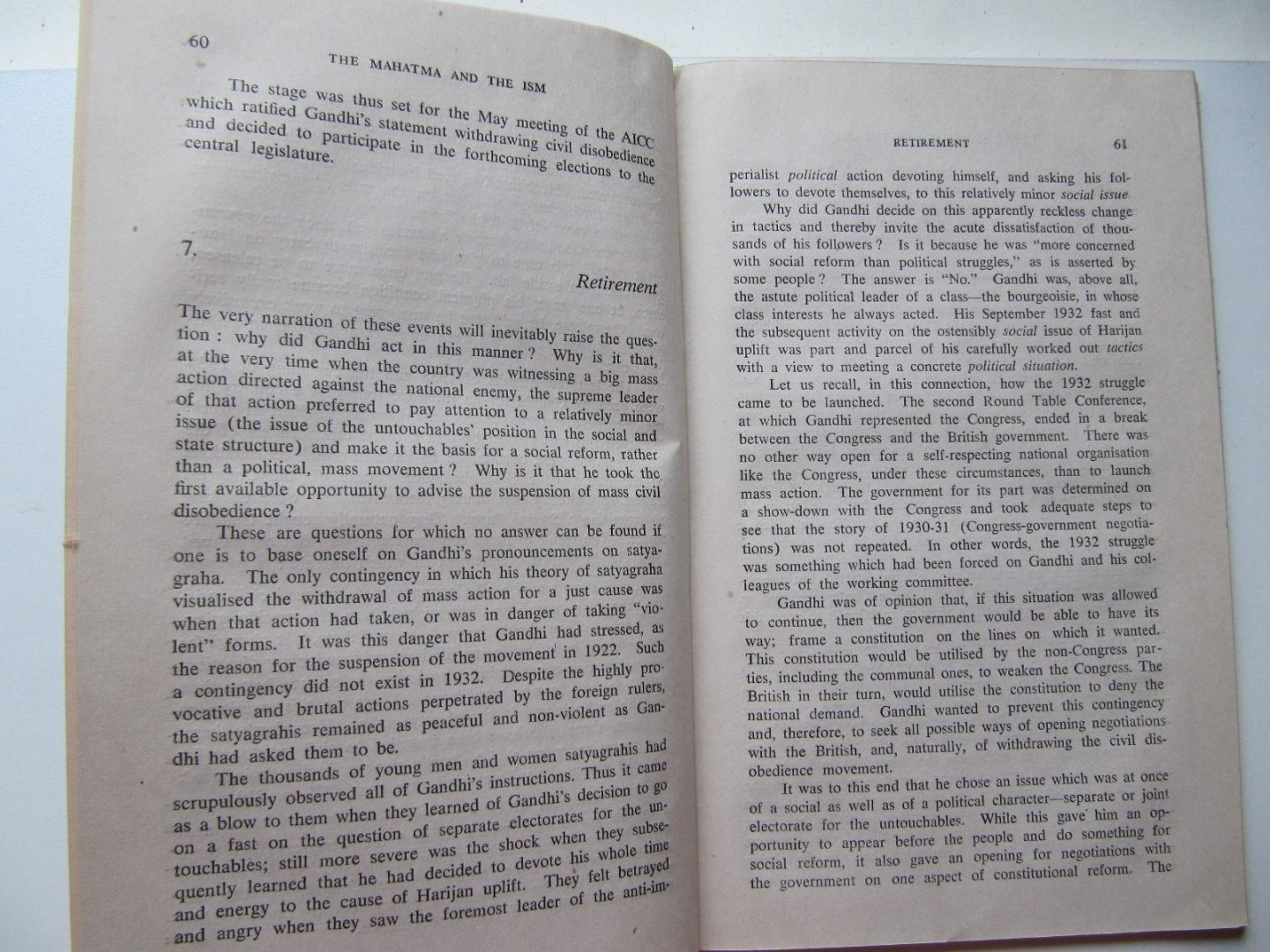 E.M.S. Namboodiripad - The Mahatma And The Ism