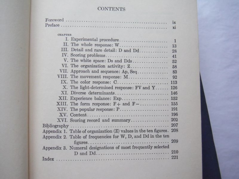 Beck, S - Rorschach's test 1 en 2