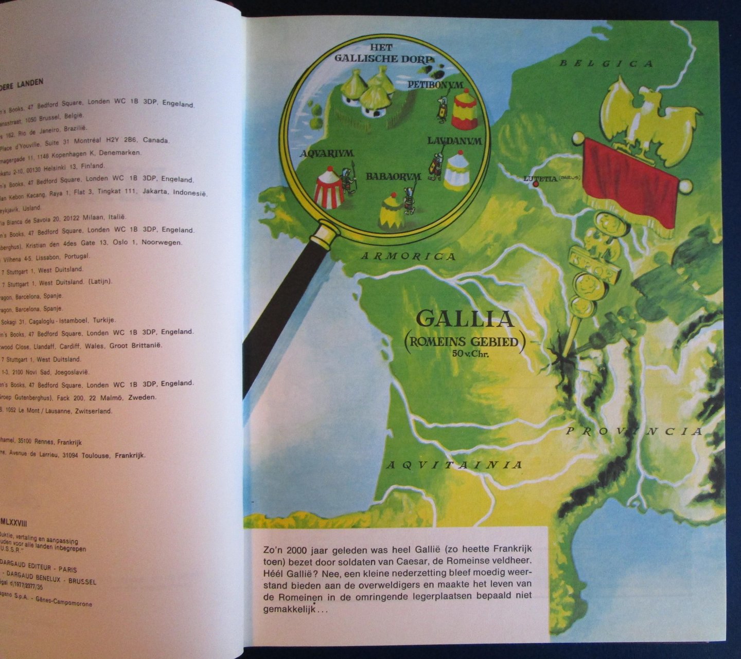 Goscinny - Ronde van Gallia - 1e druk 1978