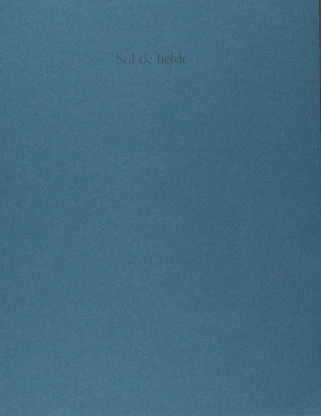 Rottier, Anna. - Stil de liefde.