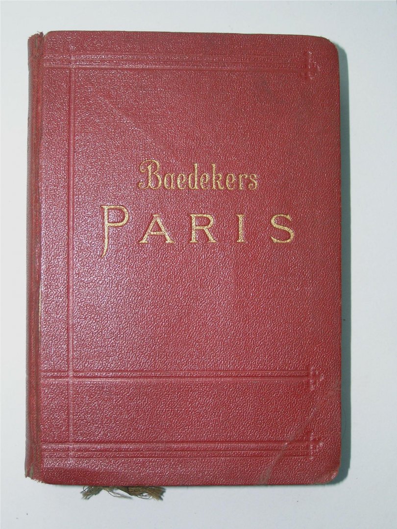 Baedeker, Karl - Baedekers Paris