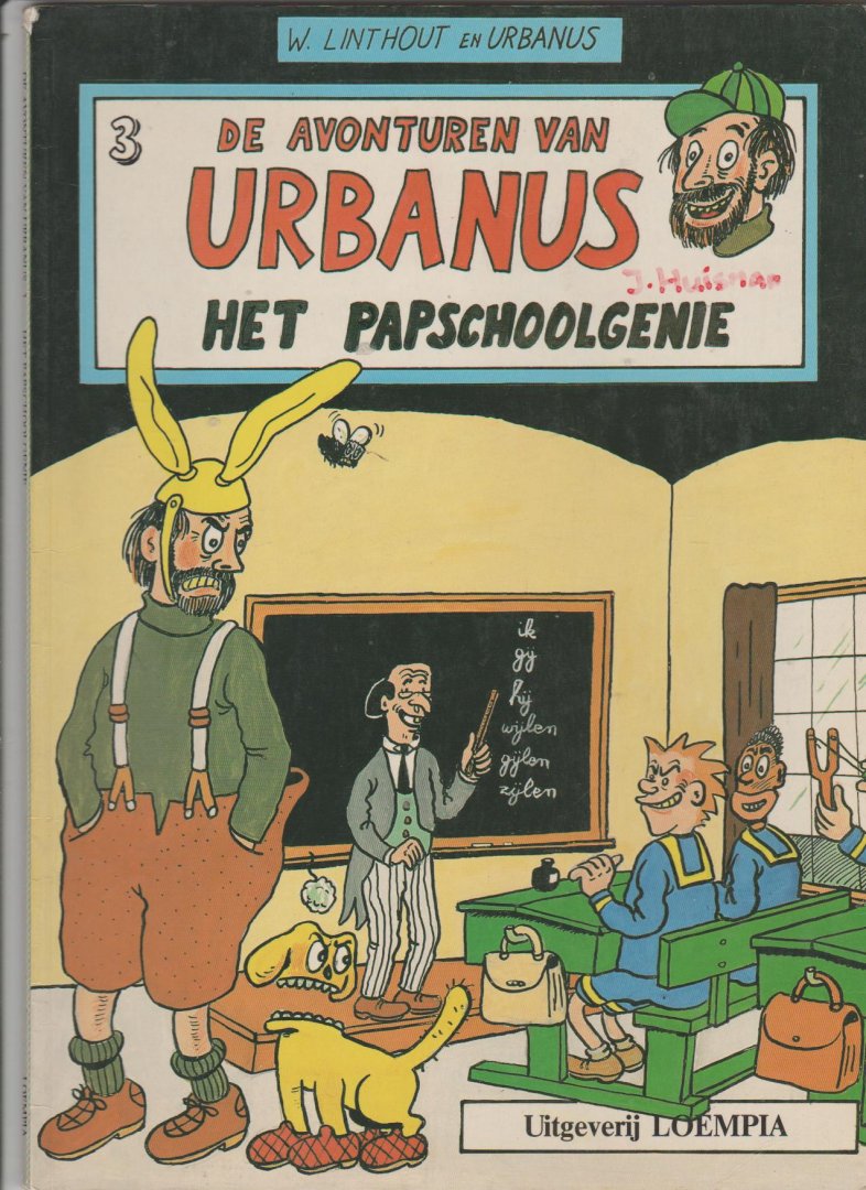 Linthout en Urbanus - De avonturen van Urbanus 3 het papschoolgenie