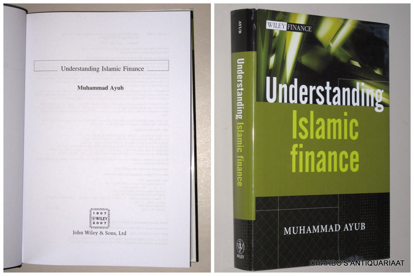 AYUB, MUHAMMAD, - Understanding Islamic finance.