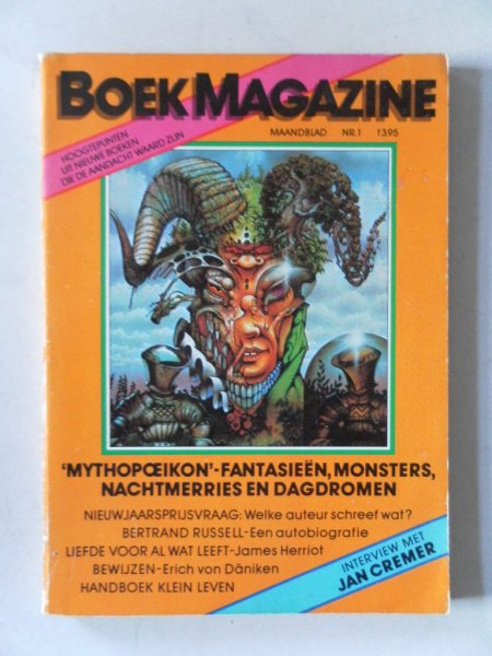 Bakkenhoven, John e.a. - Boekmagazine maandblad No 1