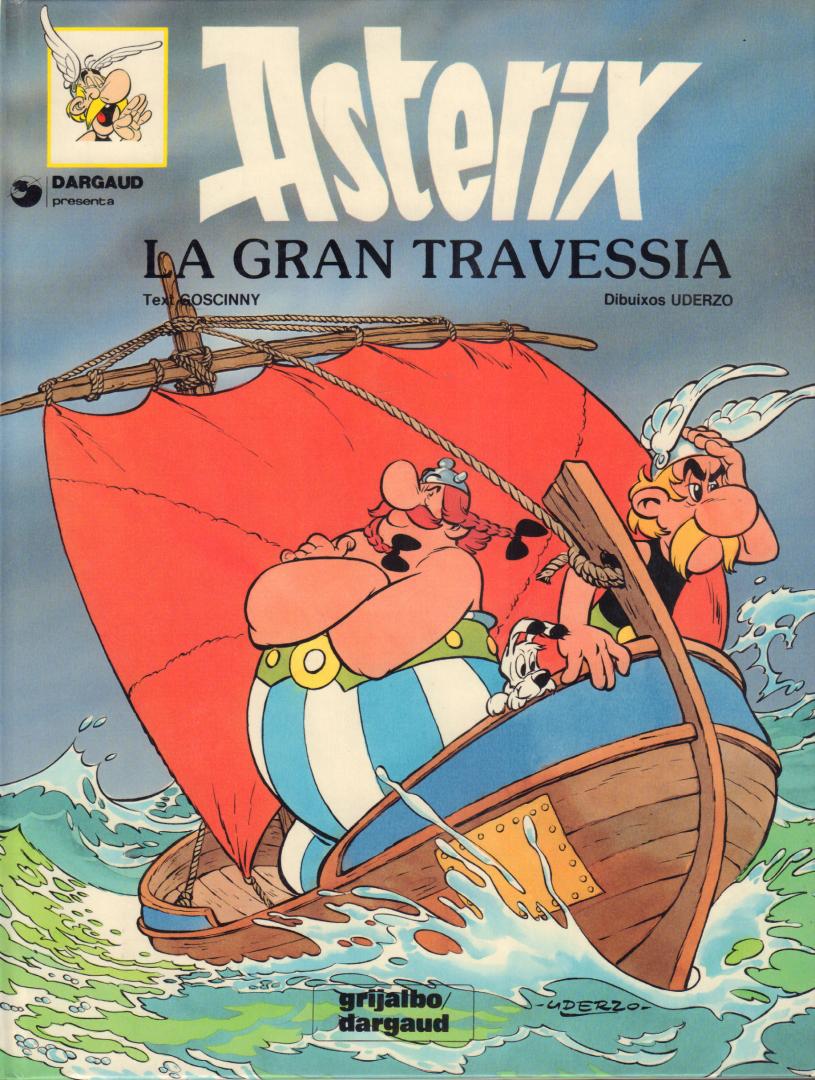 Gosginny / Uderzo - ASTERIX 22 - ASTERIX LA GRAN TRAVESSIA, hardcover, gave staat, Asterix in het Catalaans