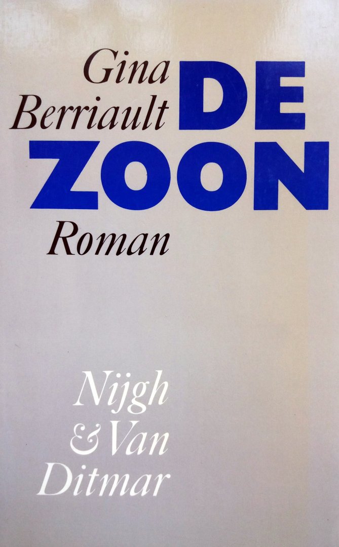 Berriault, Gina - De zoon