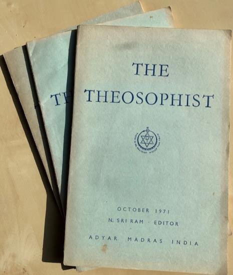 Ram, N. Sri (ed.) - The THEOSOPHIST. Vol. 92. No. 5. February 1971.