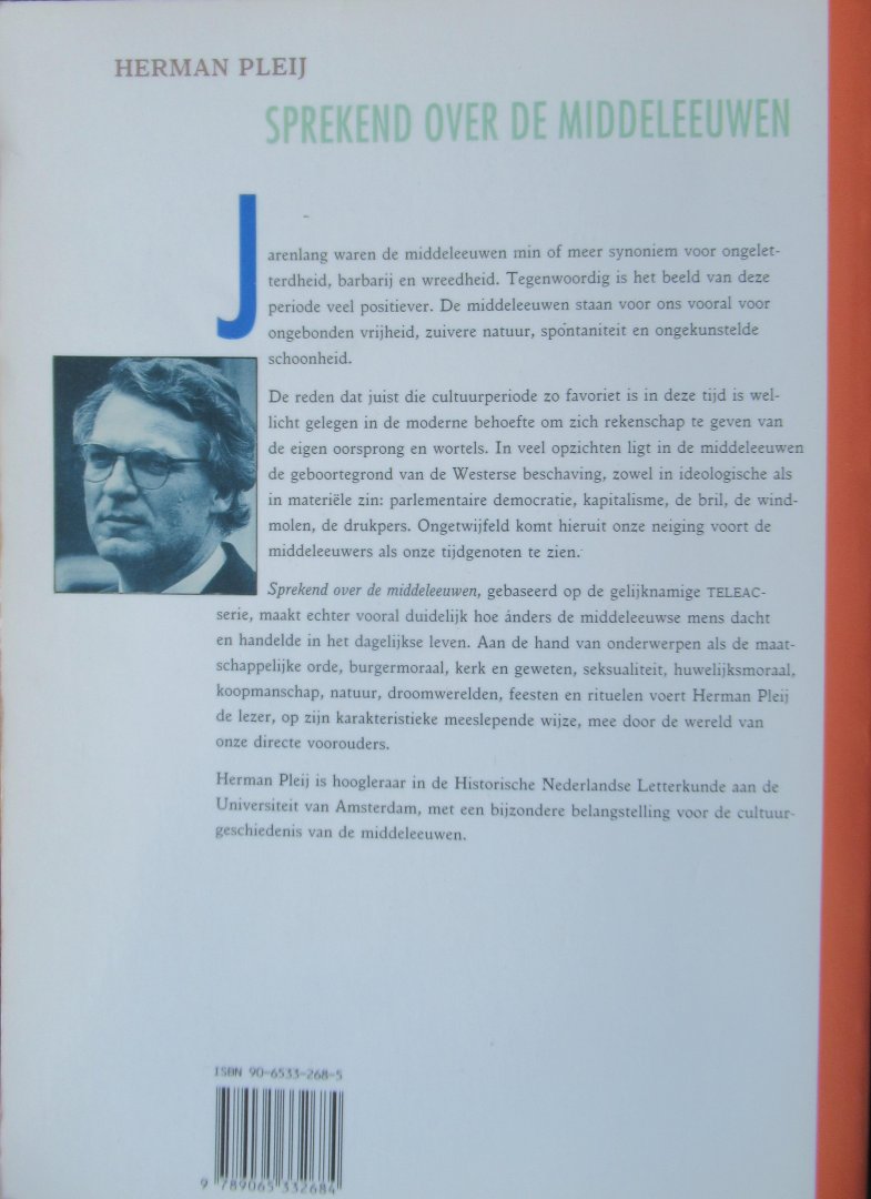 Pleij, H. - Sprekend over de middeleeuwen.