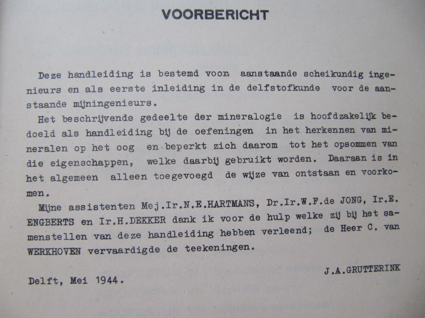 Redactie - Delfstofkunde Eerste + Tweede deel