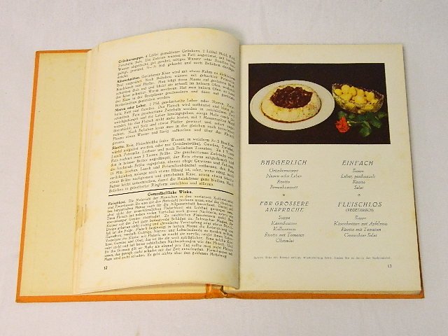 Nietlispach, Frau F. - 200 Mittagessen mit farbigen Abbildungen von 66 Essen, 12 Vorspeisen und 12 Dessertplatten