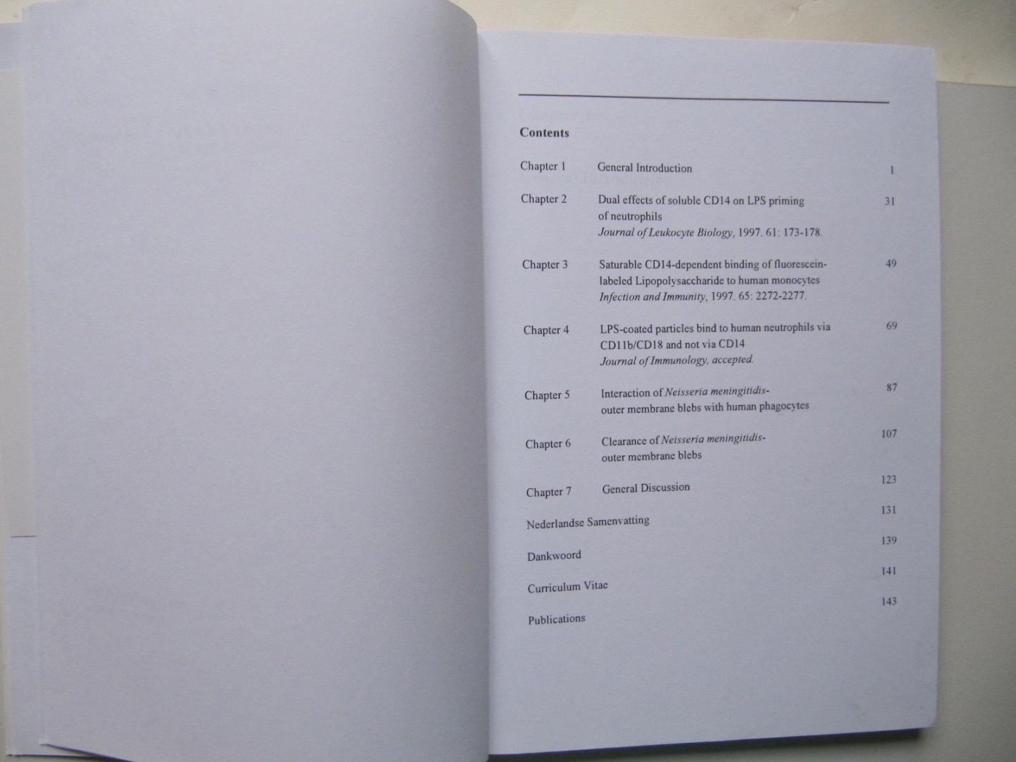 Troelstra, A. - Interaction of LPS and LPS-particles with Phagocytes