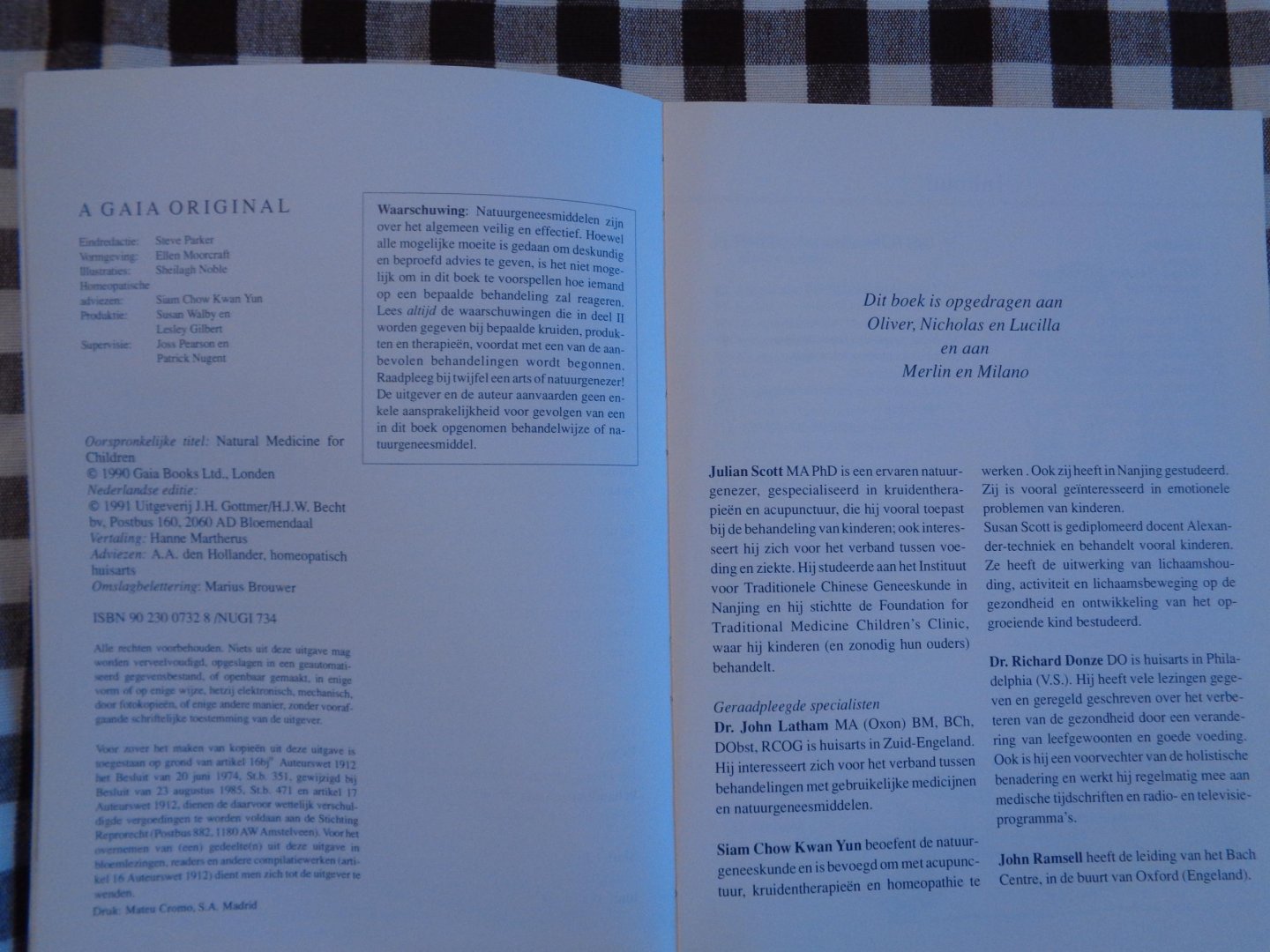 Scott - Natuurlyke geneeswyzen voor kinderen / druk 1