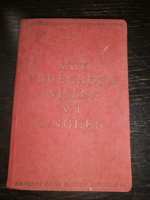 Bewerkt door Paschal Indekeu - Met vruechden willen wi singhen. Volksliederen voor gemengd koor