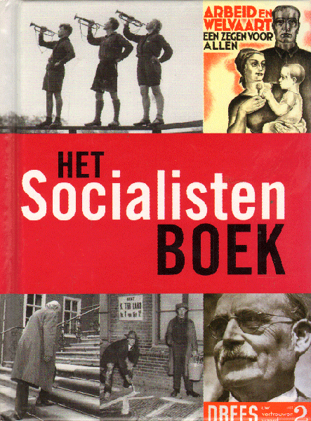 Jong, Frank de e.a. - Het Socialisten Boek, 383 pag. kleine hardcover, gave staat