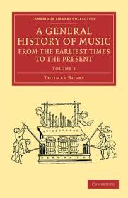 Busby, Thomas - A General History of Music from the Earliest Times to the Present  Volume 1