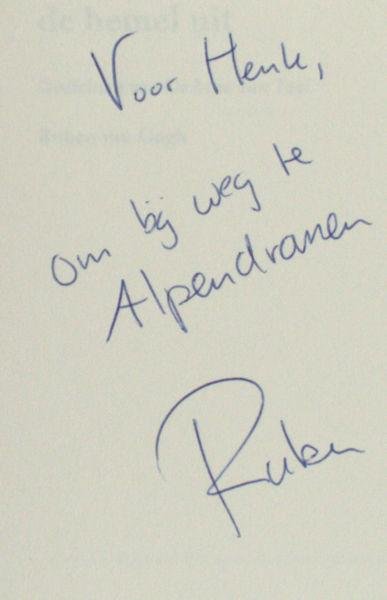 Gogh, Ruben van. - De hemel in, de hemel uit. Gedichten van de man van taal.