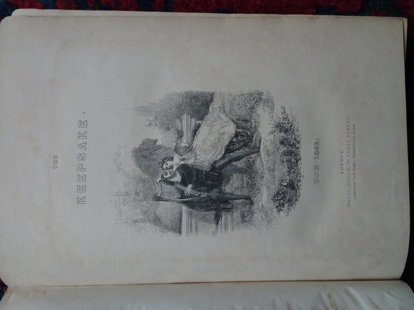  - THE KEEPSAKE FOR 1851