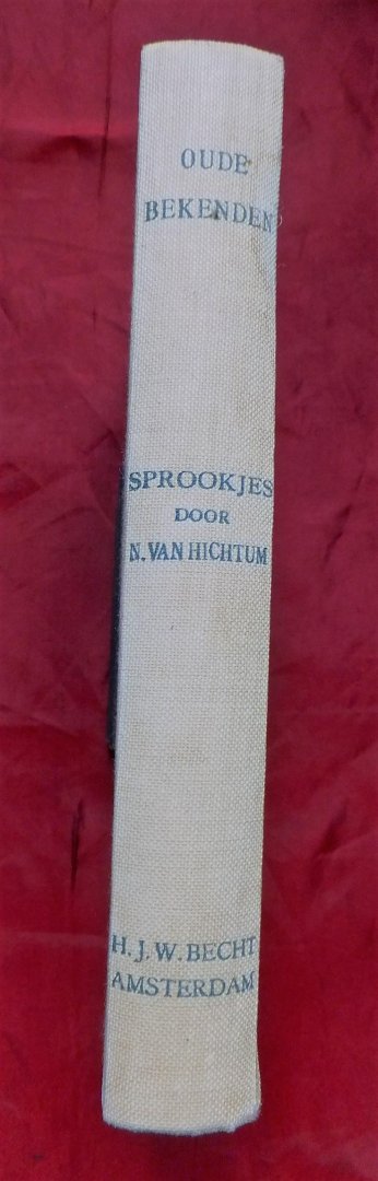 Hichtum, Nienke van - Oude bekenden Hichtum, Nienke van - Oude bekenden