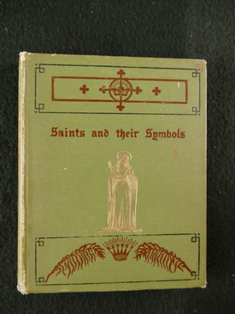 Greene, E.A. - Saints en their symbols. A companion in the churches and picture galleries of Europe. (3 foto's)