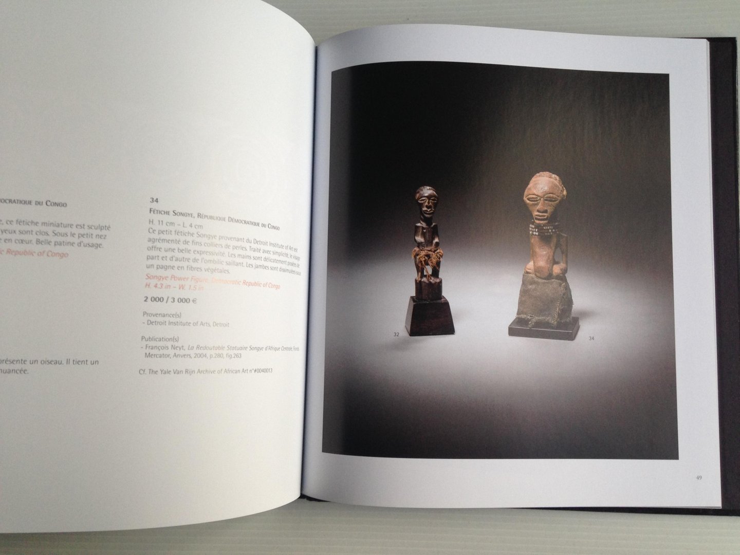 Catalogus Binoche et Giquello - Collection Jim et Ann Christensen: Jean Dubuffet & Art africain