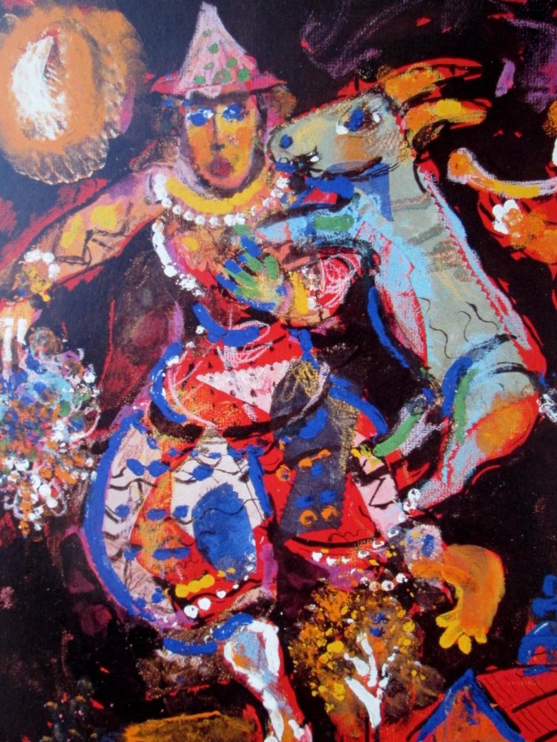 Marc Chagall und Patricia Rochard - Marc Chagall in Ingelheim - avec du bleu, du rouge, du jaune ... ,  anlässlich des 50-jährigen Jubiläums der Internationalen Tage und der Ausstellung Marc Chagall