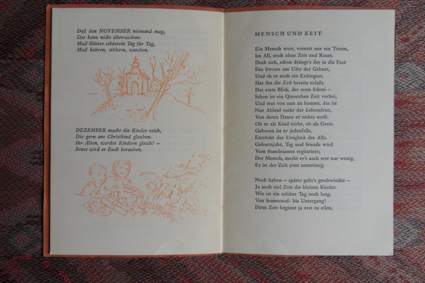 Roth, Eugen. - Mensch und Zeit.