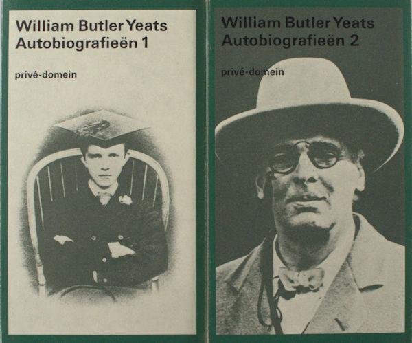 Yeats, William Butler. - Autobiografieën. Deel 1 en 2.