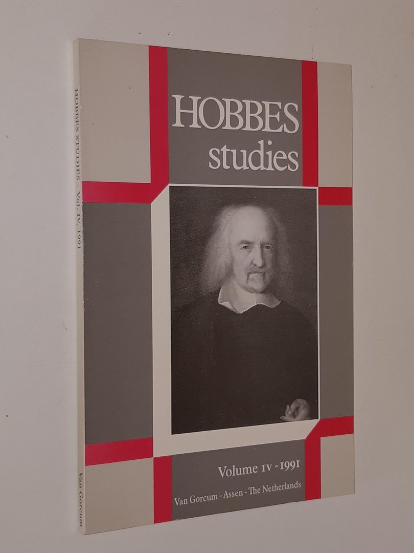 Hobbes - Hobbes Studies Volume IV