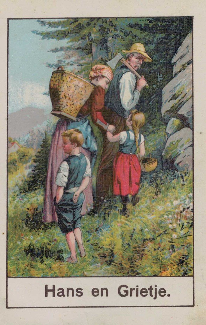 Jung, A. - Sprookjes / [naar de gebroeders Grimm] ; met fijne plaatjes in kleurendruk naar de teekeningen van A. Jung