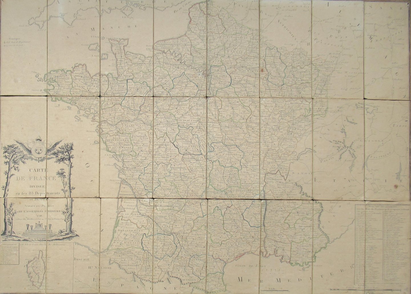  - France par 83 departements