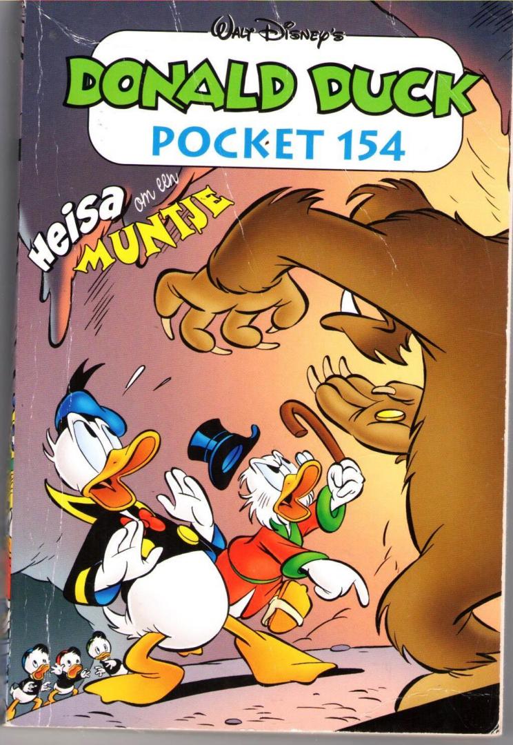  - Donald Duck - pocket 154 - Heisa om een muntje