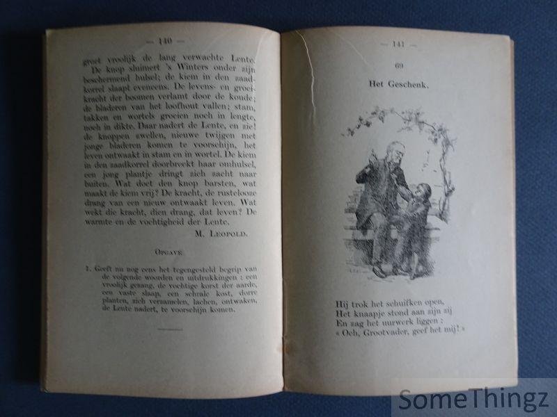 van Kalken, H. - Nederlandsch leesboek voor lagere en middelbare scholen Tweede reeks B.