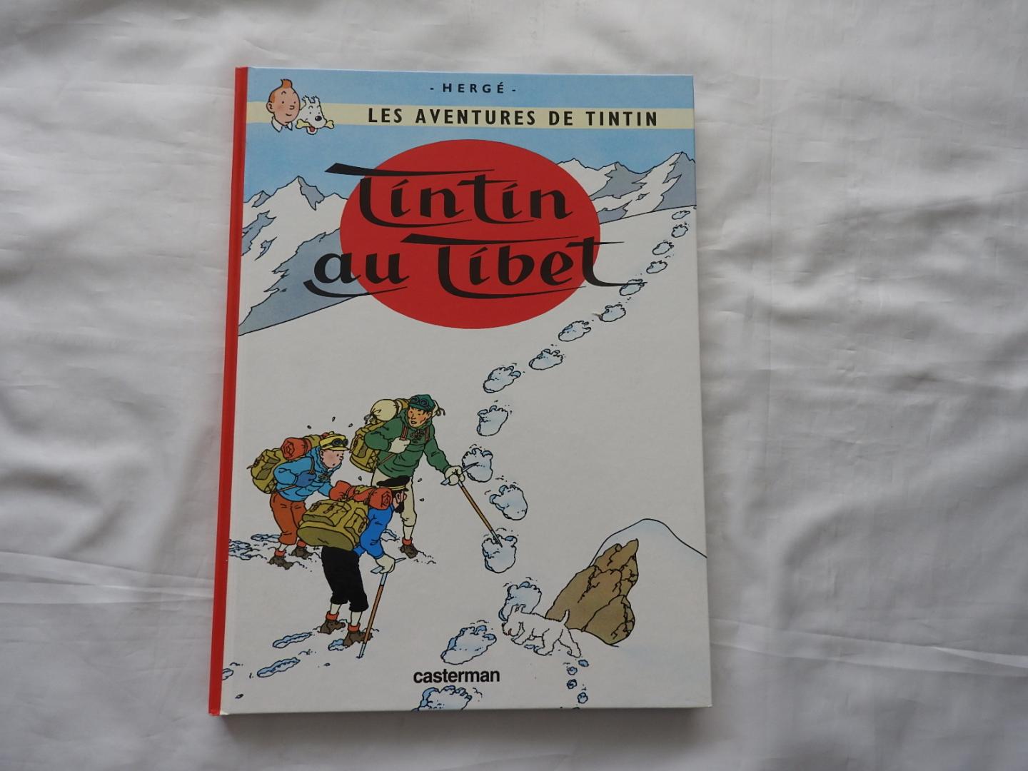 Hergé Herge Kuifje - Georges Remi - Les aventures de Tintin. Tintin au Tibet.