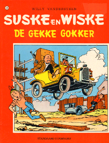 Vandersteen, Willy - Suske en Wiske nr. 135, De Gekke Gokker, softcover, zeer goede staat (naam op schutblad)
