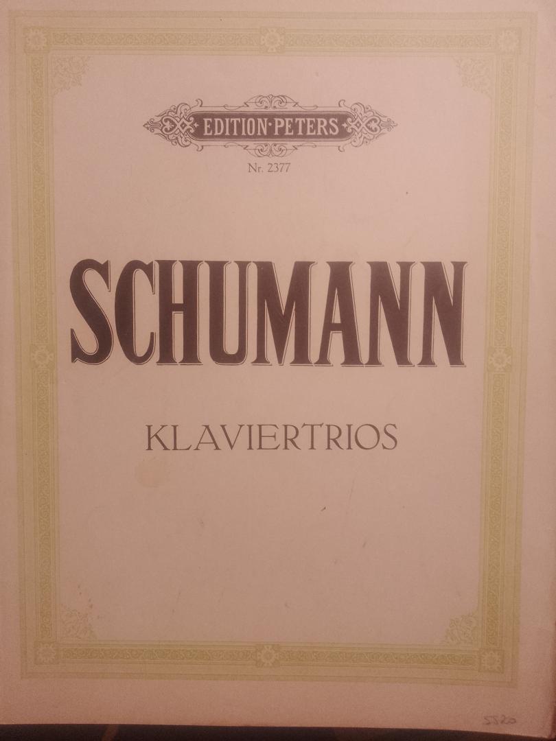 Schumann - Klaviertrios