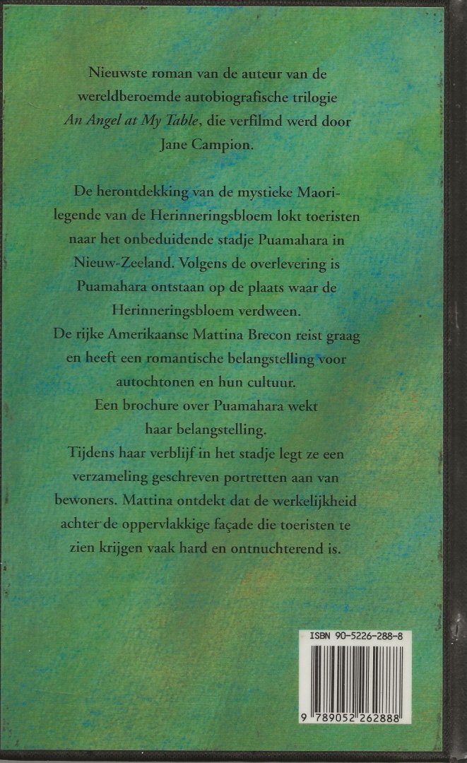 Frame, Janet Uit het Engels vertaald door May van Sligter. - De herinneringsbloem