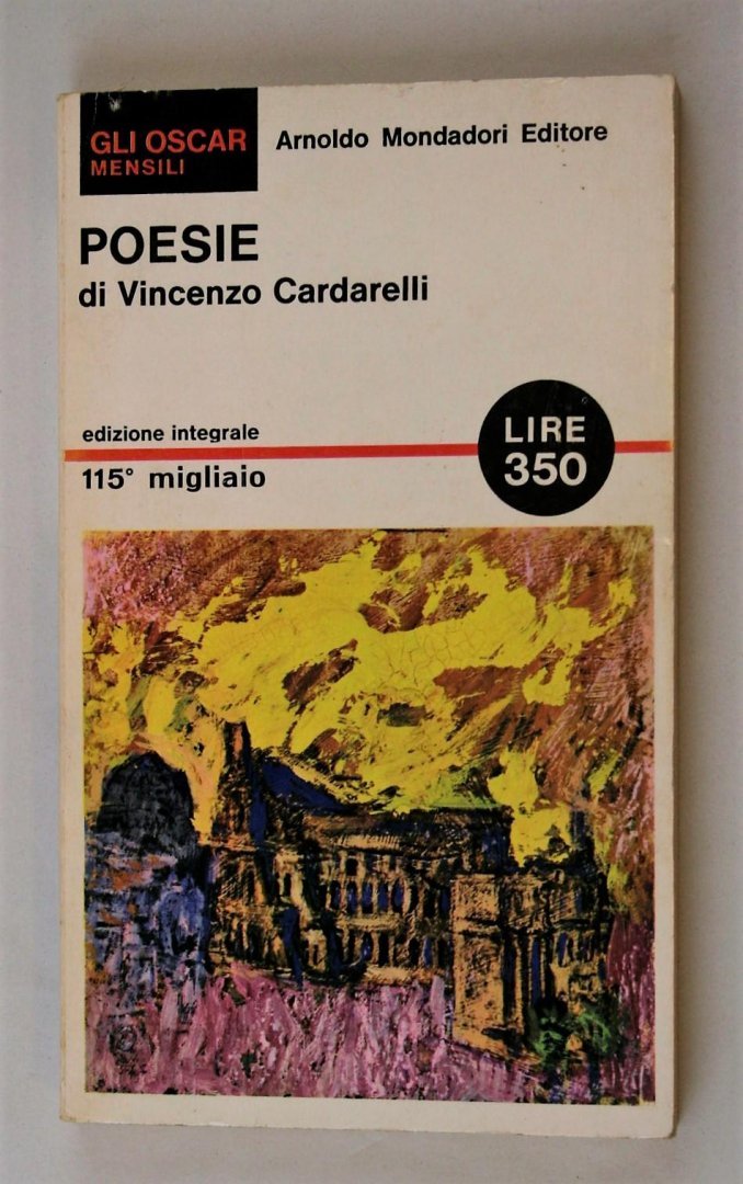 Mondadori, Arnoldo - Poesie di Vincenzo Cardarelli