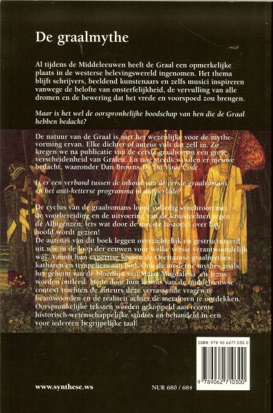 BUYTEN VAN YVES en WILLY VANDERZEYPEN - DE GRAALMYTHE * al tijdens de middeleeuwen heeft de graal een opmerkelijke plaats in de westerse belevingswereld ingenomen.Het thema blijft schrijvers,beeldend kunstenaars en zelf musici inspireren vanwege de belofte van onsterfelijkheid,>>>>