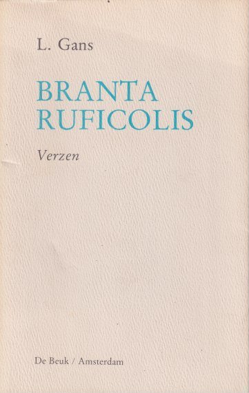 Gans, L. - Branta Ruficolis. Verzen