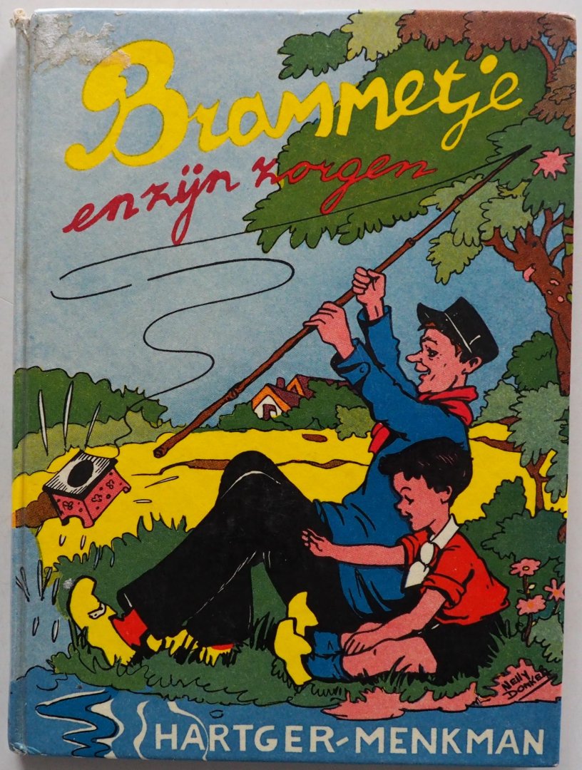 Menkman Hartger, ill. Donker Nelly - Brammetje en zijn zorgen ( j en m 5-8 jaar)