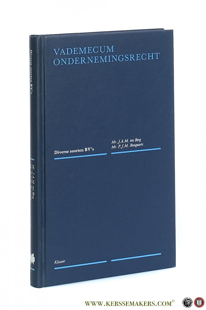 Berg, J.A.M. ten / P.J.M. Bongaarts. - Diverse soorten BV's.