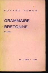 HEMON, ROPARZ - Grammaire bretonne