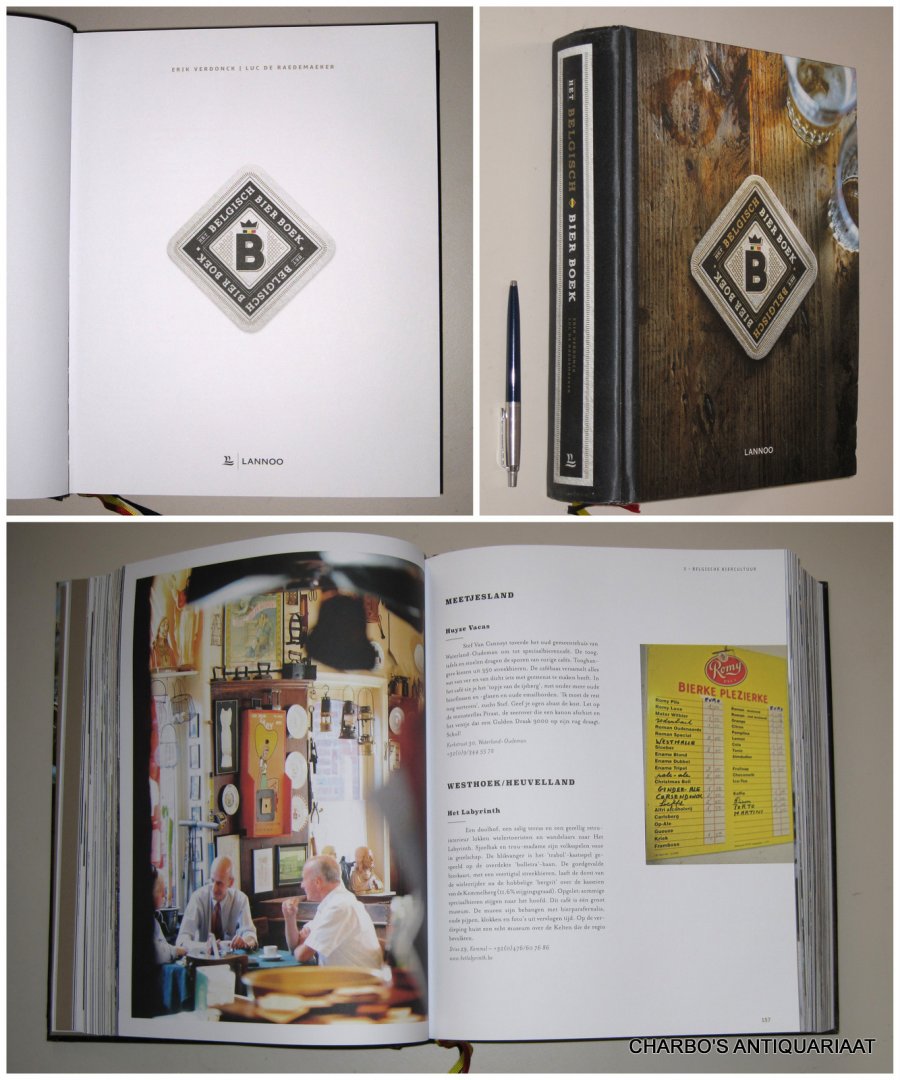 VERDONCK, ERIK & DE RAEDEMAEKER, LUC, - Het Belgisch bierboek