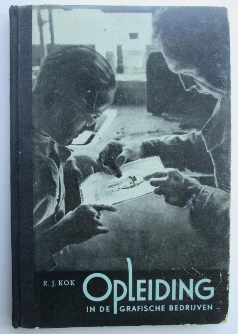 R.J. Kok - Opleiding in de grafische bedrijven