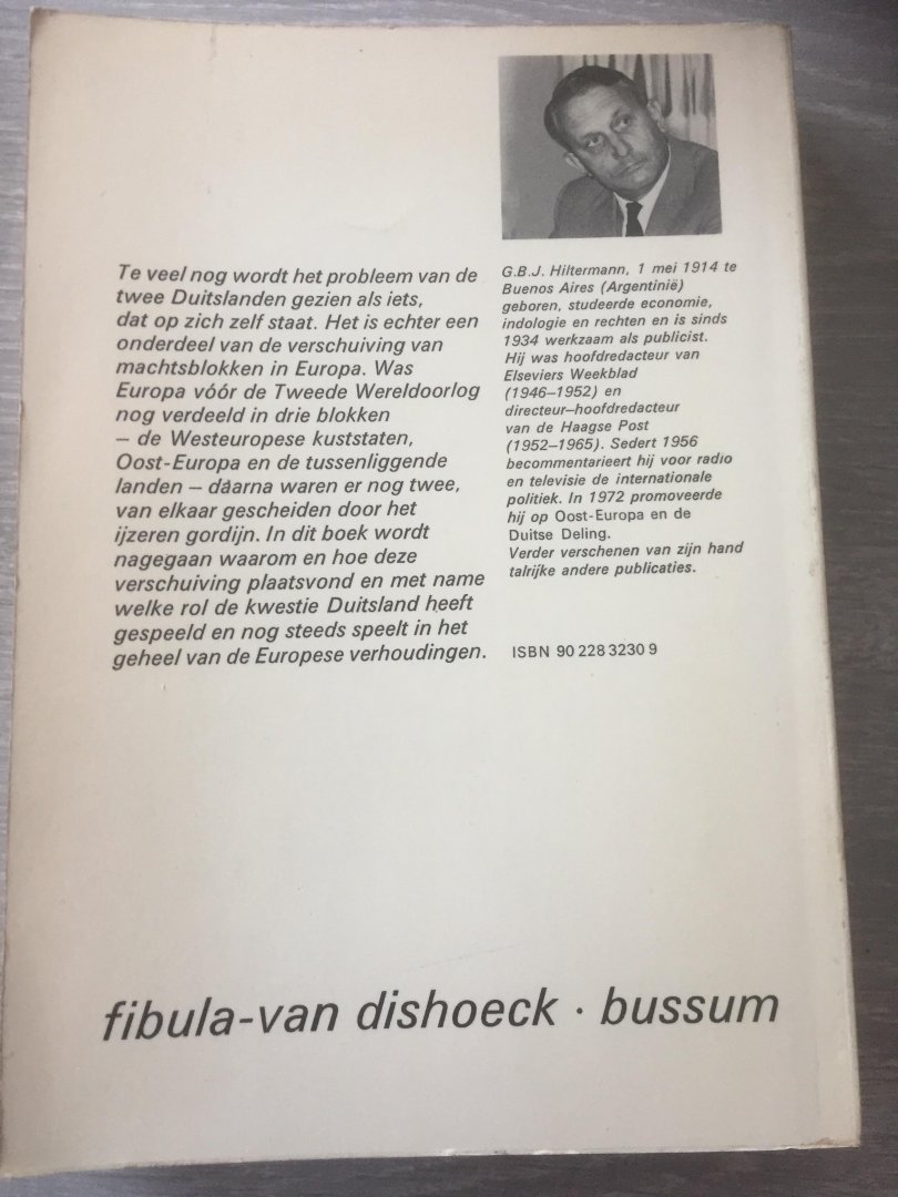 Hiltermann - De Europese deling