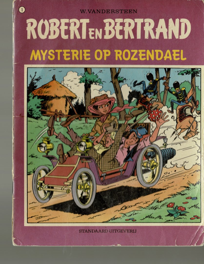 Vandersteen,Willy - Robert en Bertrand deel 1 mysterie op Rozendael