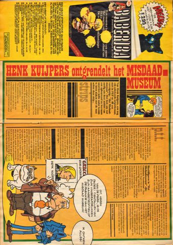 Diverse tekenaars - PEP 1974 nr. 47, stripweekblad met o.a. ASTERIX/ROODBAARD/ERWIN/LUC ORIENT/EPPO /LUC ORIENT(COVER TEKENING)/ INTERVIEW HENK KUIJPERS (FRANKA, 1,5 p.+ UITHALER 2 p.)/CONAN "HET SLANGEMONSTER VAN STYGIA" (LOSSE BIJLAGE), goede  staat