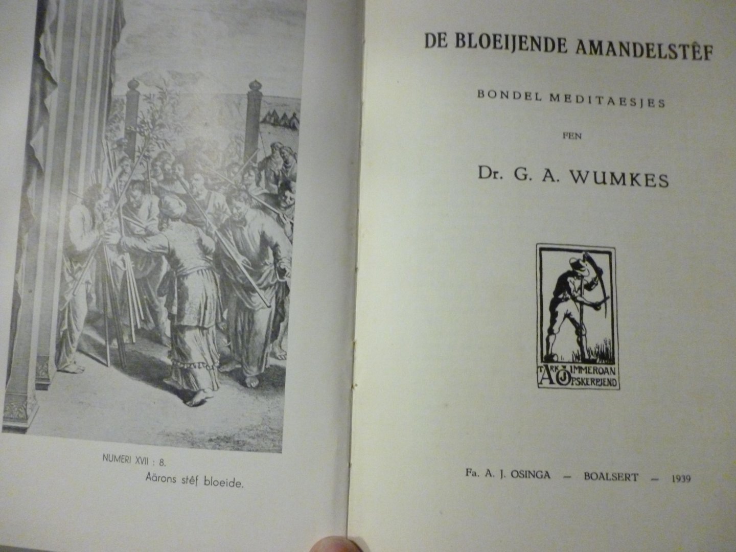 Wumkes G  A - De bloeijende amandelstef